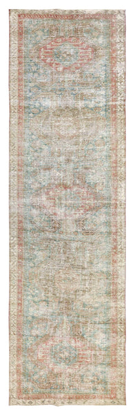 Vintage Karaja Handwoven Transitional Rug