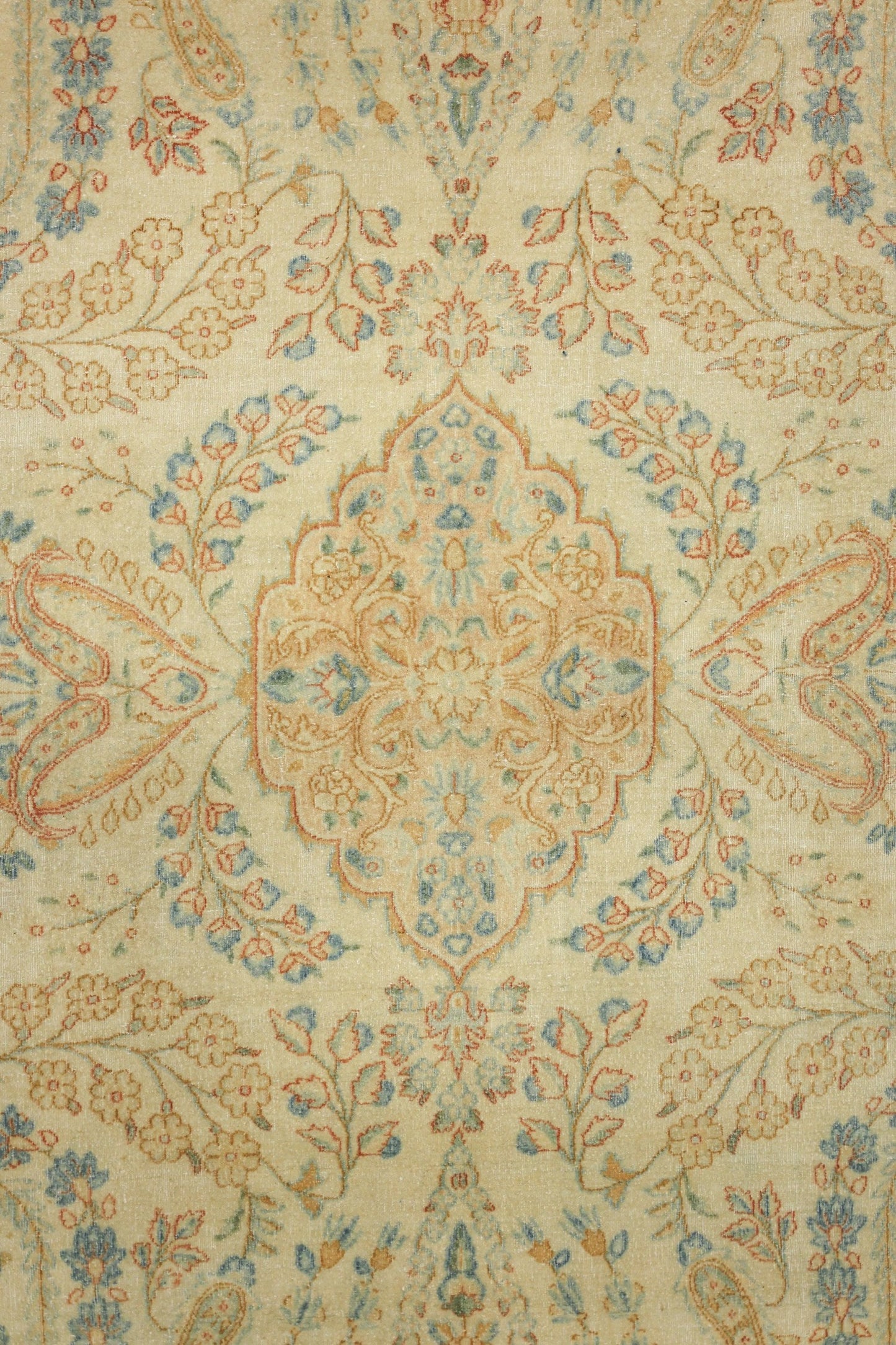 Vintage Kerman Handwoven Transitional Rug, J76616