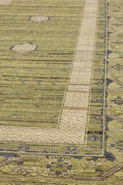 Khotan Pom Handwoven Transitional Rug, J86743