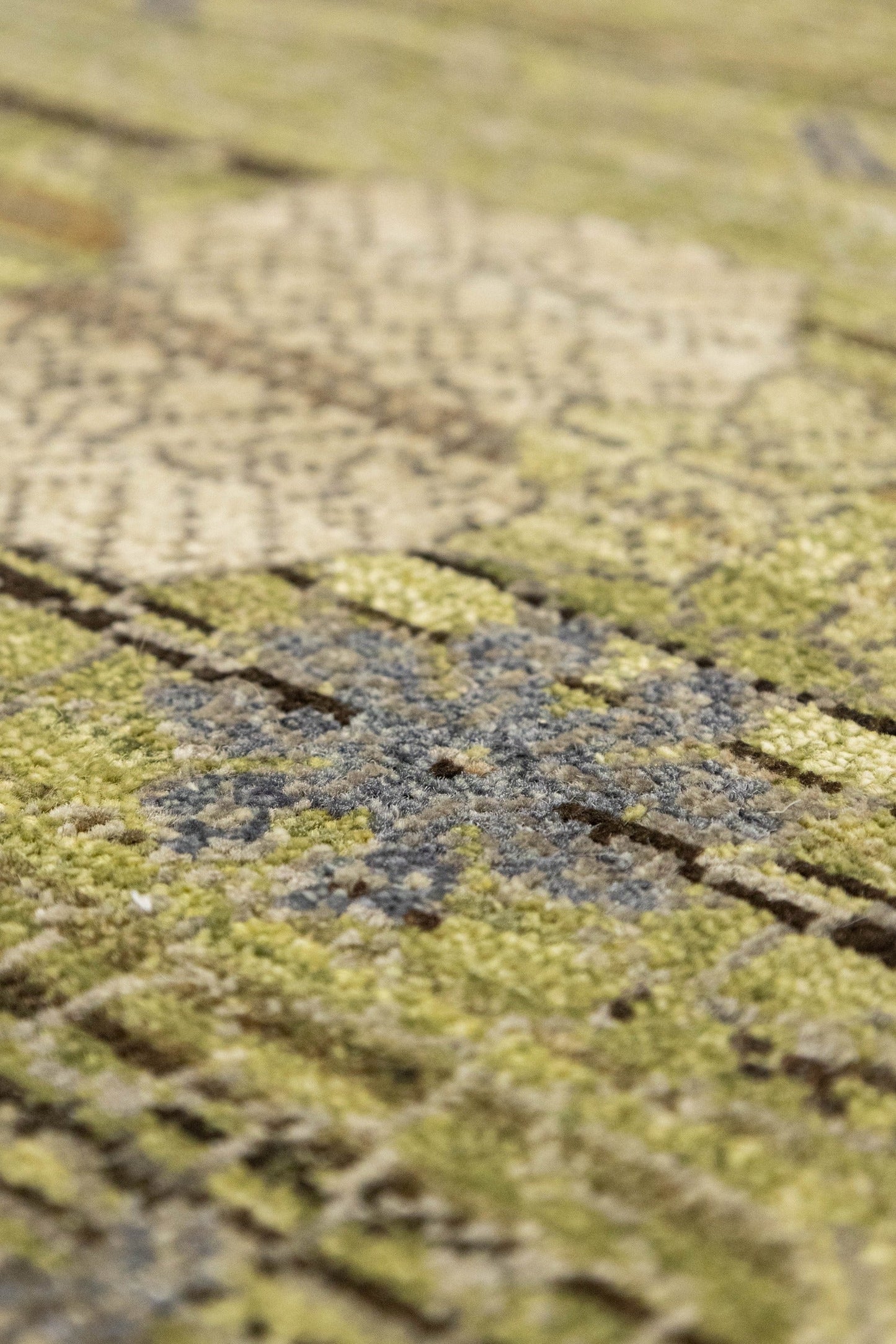 Khotan Pom Handwoven Transitional Rug, J86743