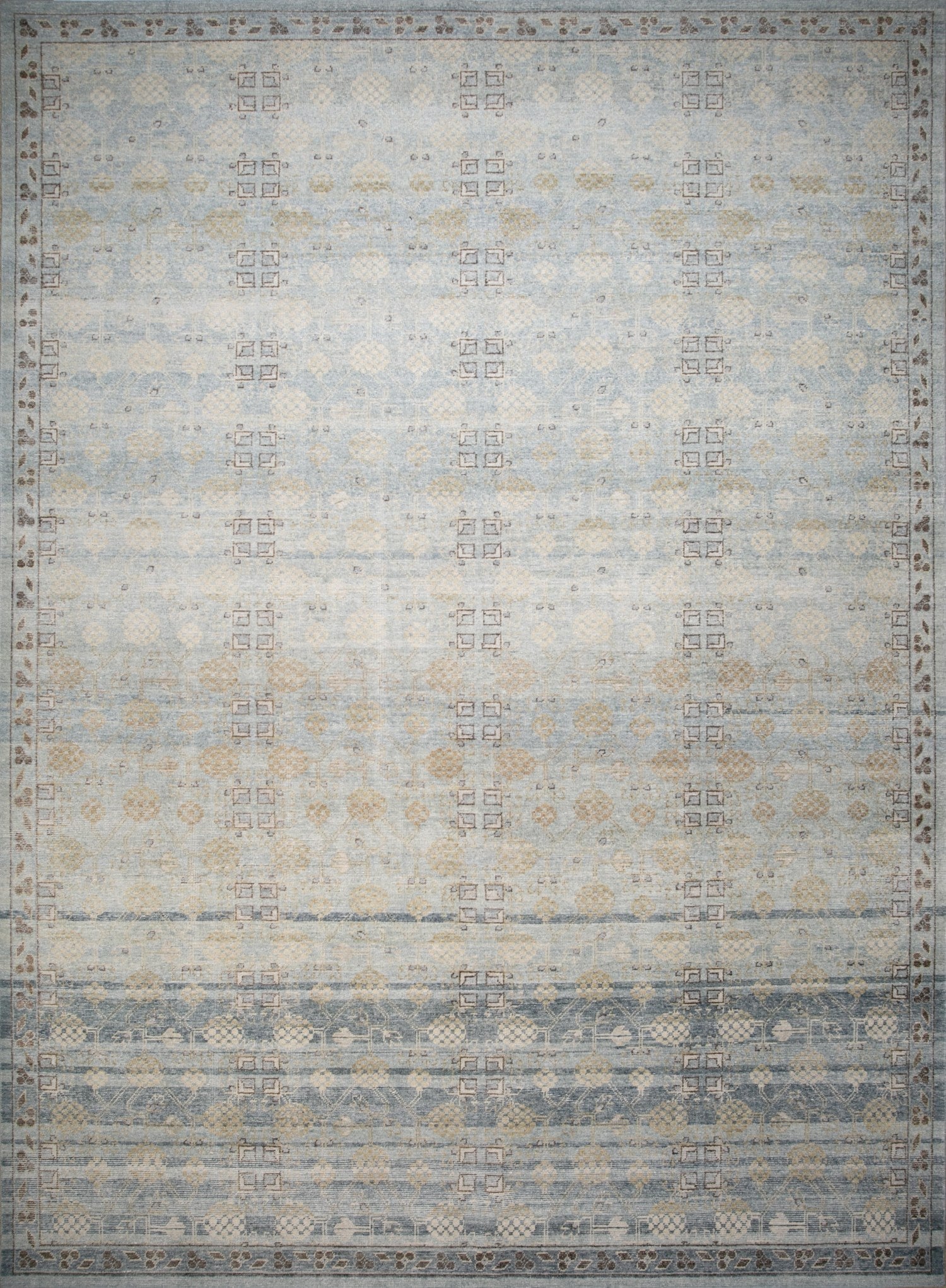 Khotan Handwoven Transitional Rug