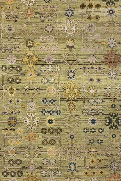 Khotan Handwoven Transitional Rug, J86746