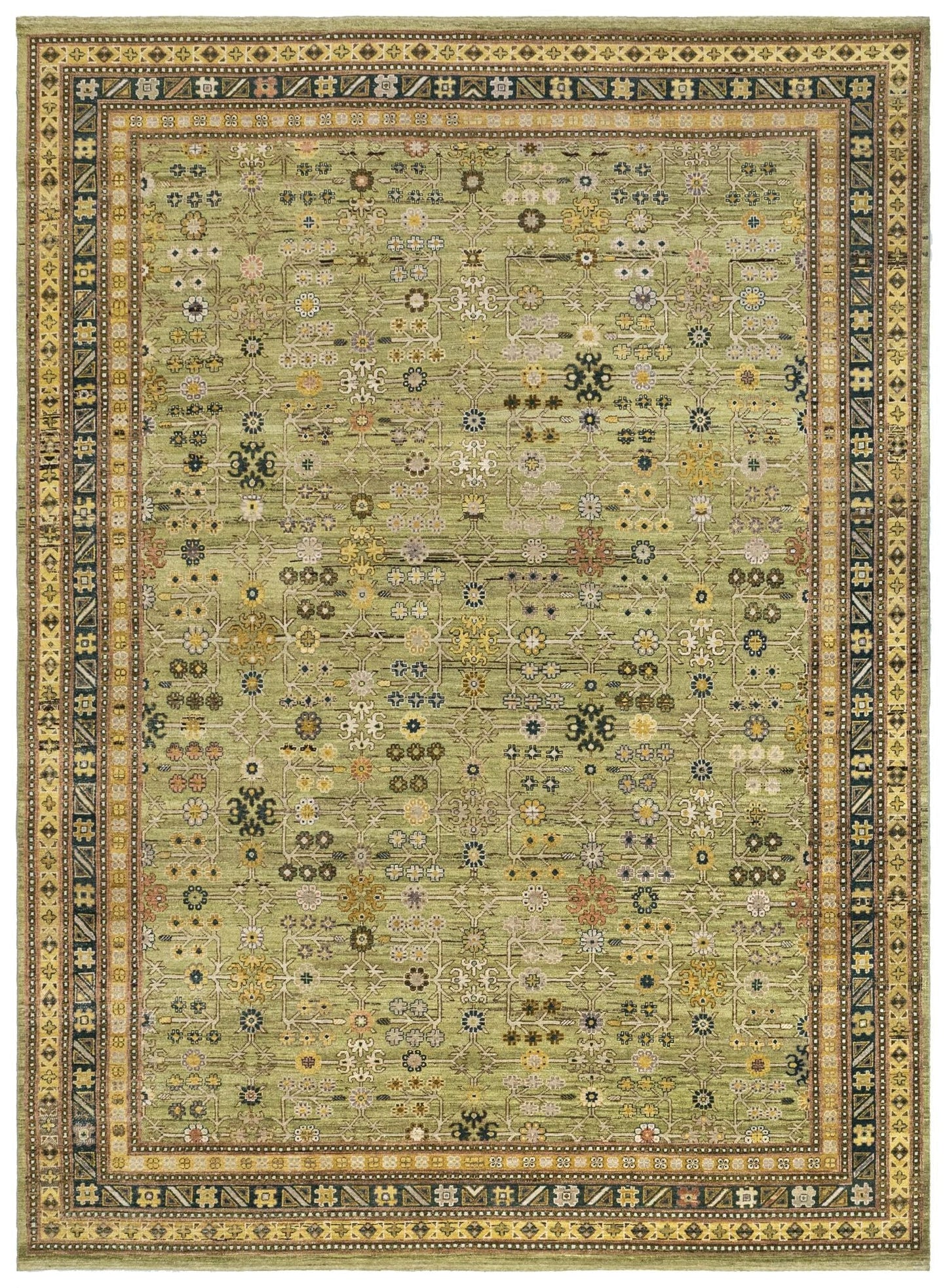 Khotan Handwoven Transitional Rug