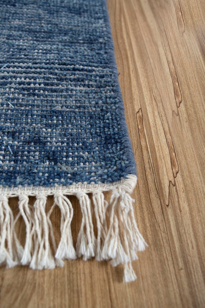 Large Fish Handwoven Transitional Rug, J87624