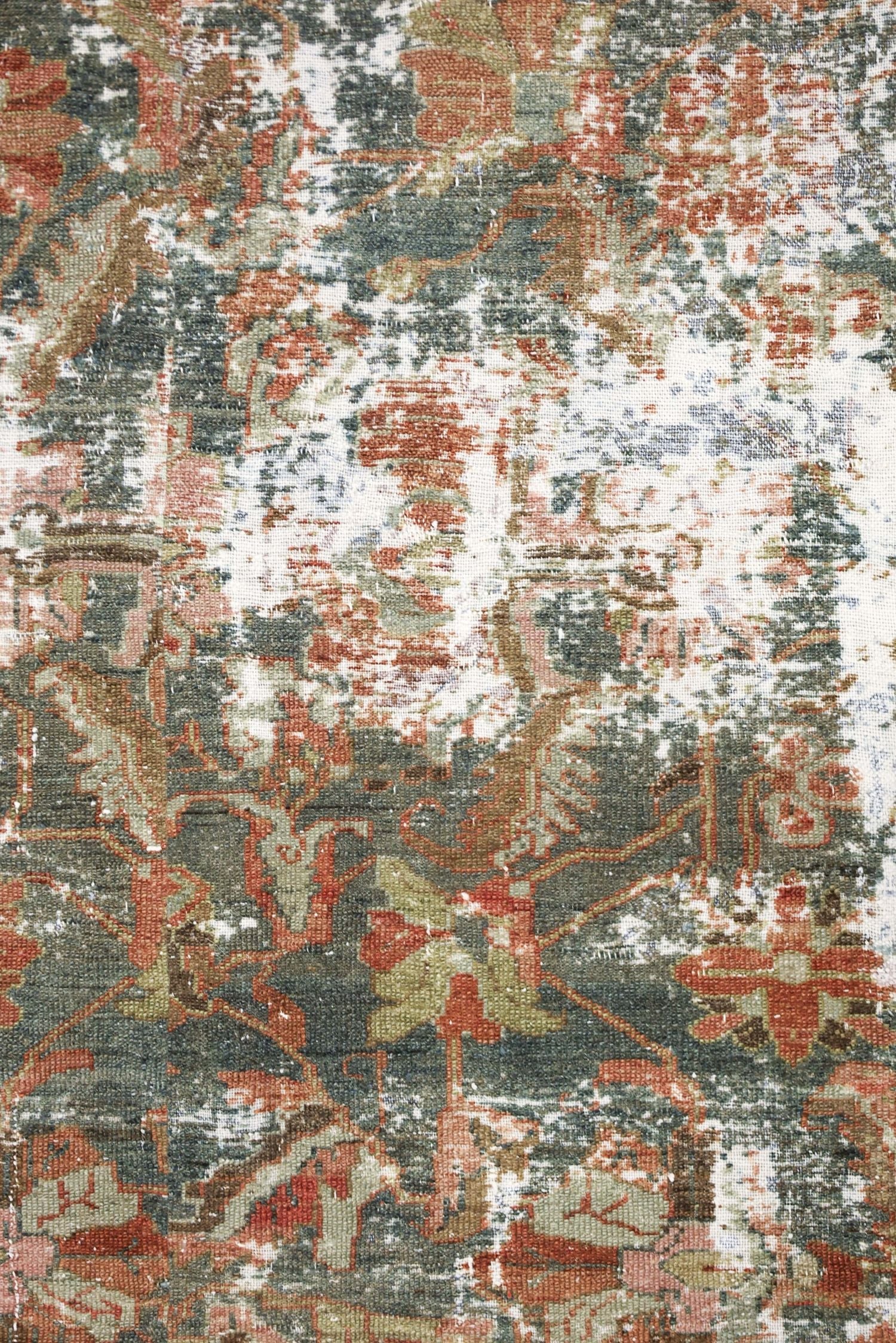 Vintage Lilihan Handwoven Transitional Rug, J75802