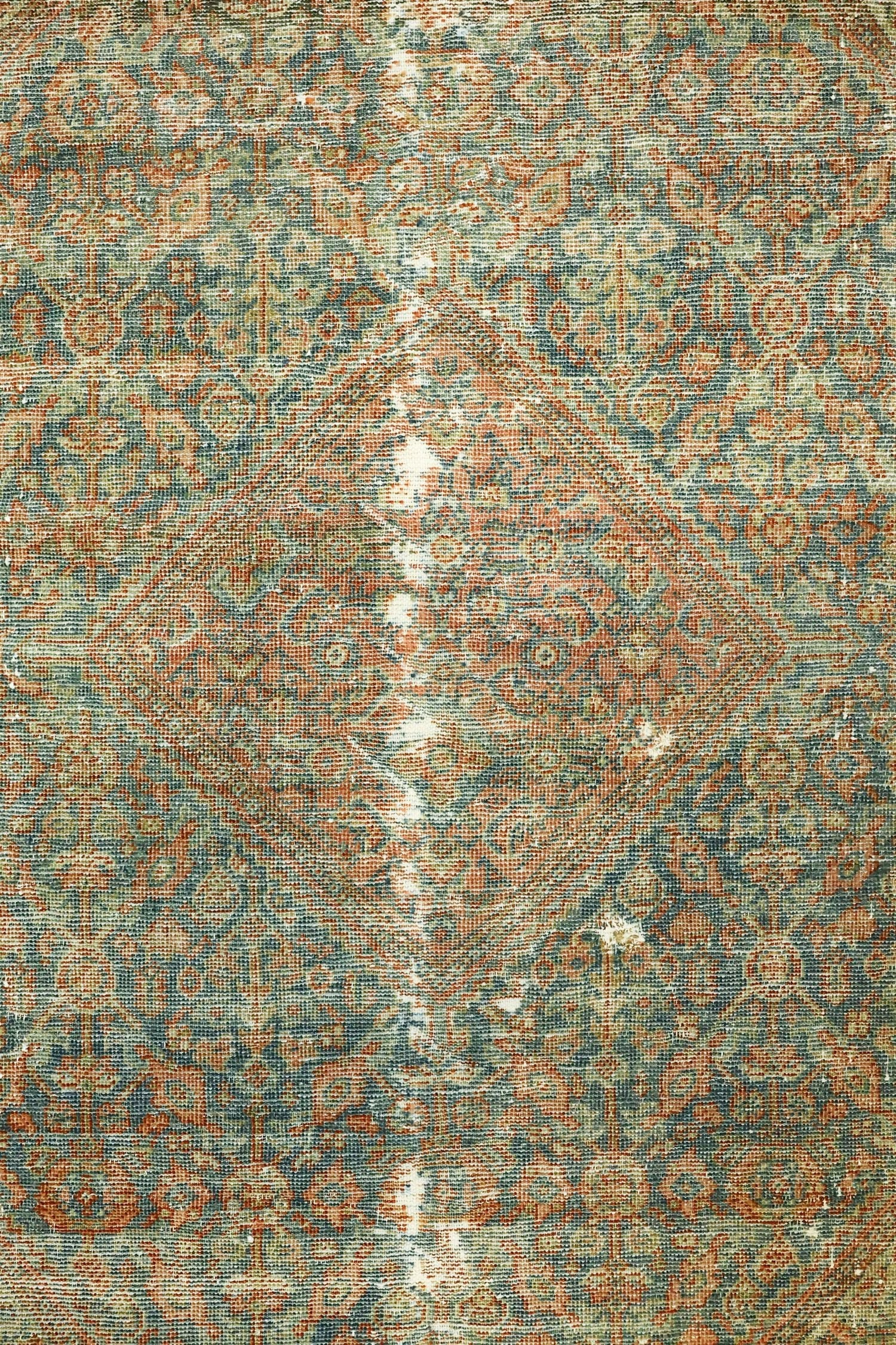 Vintage Mahal Handwoven Transitional Rug, J69252