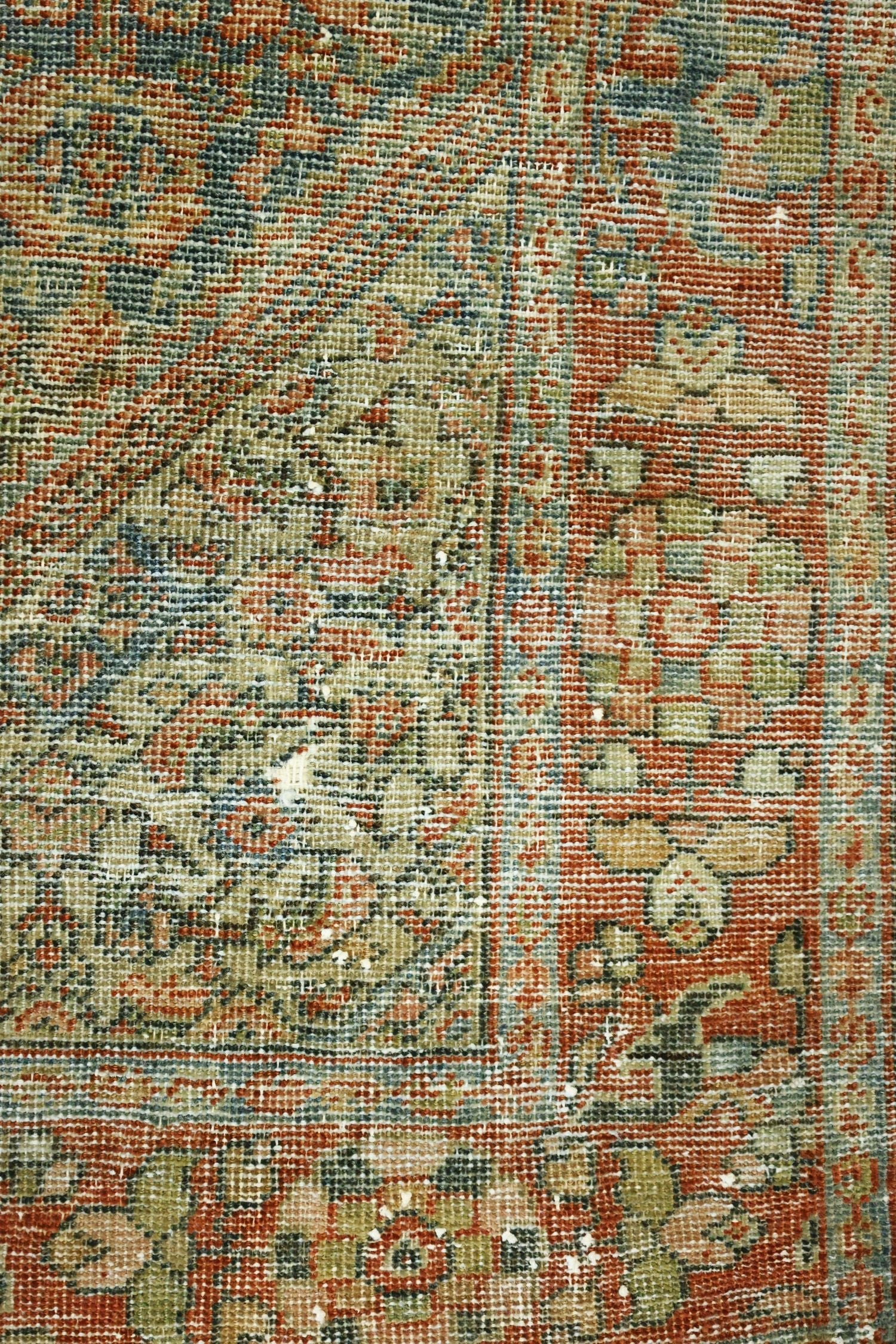 Vintage Mahal Handwoven Transitional Rug, J69252