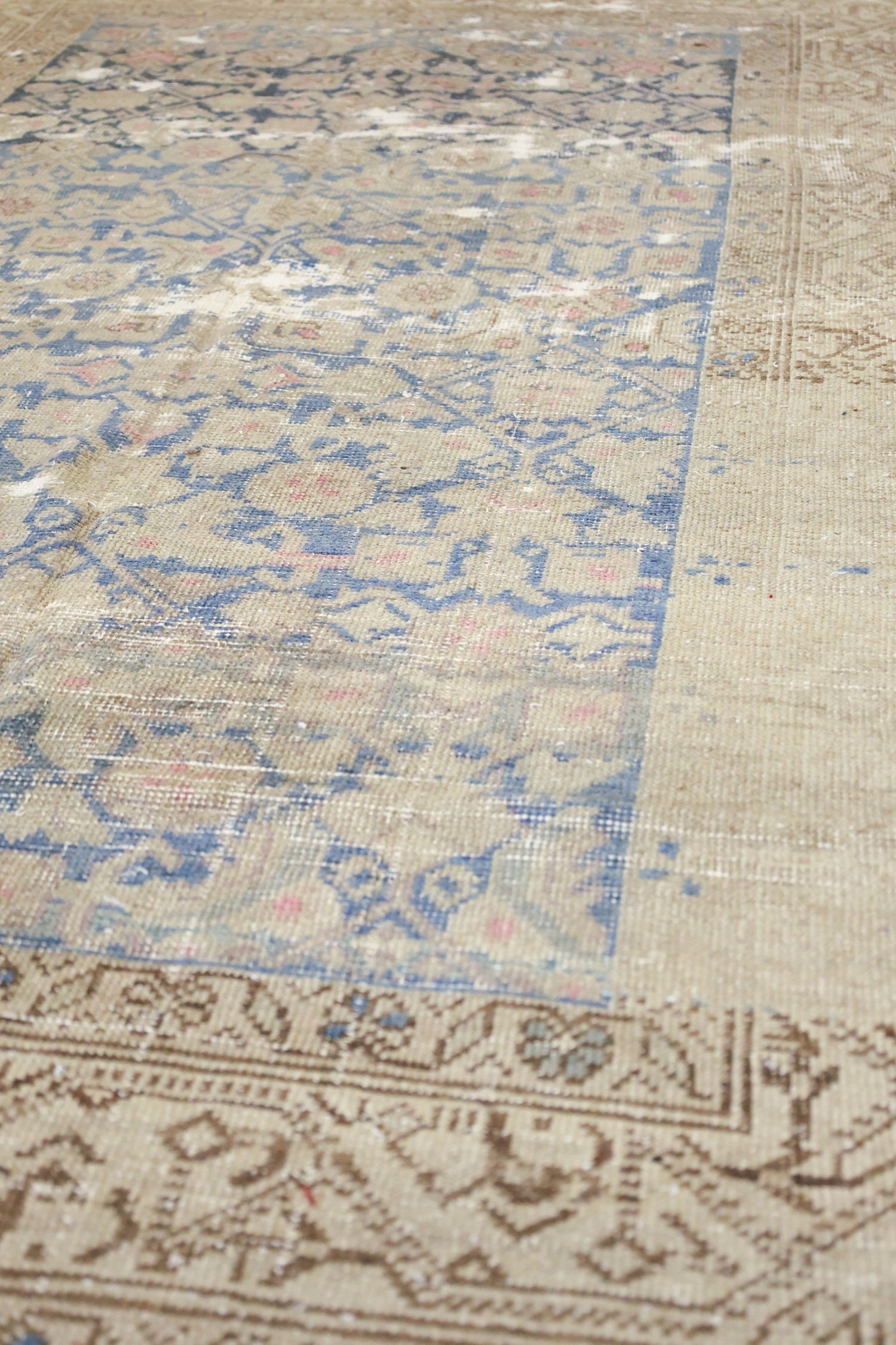 Vintage Malayer Handwoven Transitional Rug, J69224