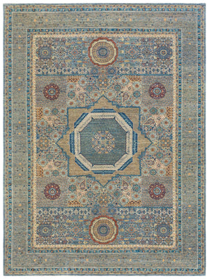 Mamluk Handwoven Transitional Rug