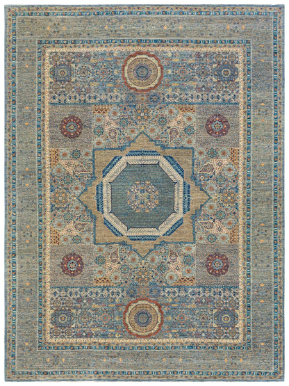 Mamluk Handwoven Transitional Rug