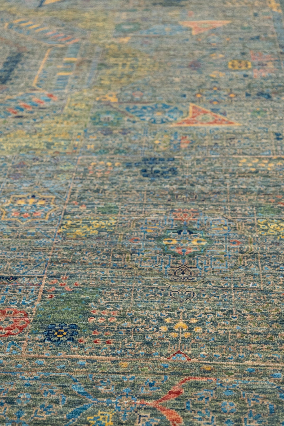 Mamluk Handwoven Transitional Rug, J89231