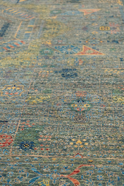 Mamluk Handwoven Transitional Rug, J89231