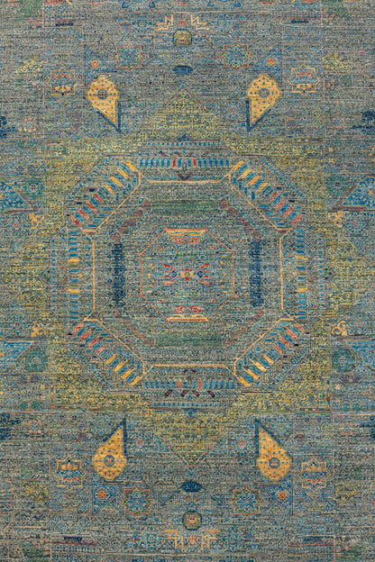 Mamluk Handwoven Transitional Rug, J89231