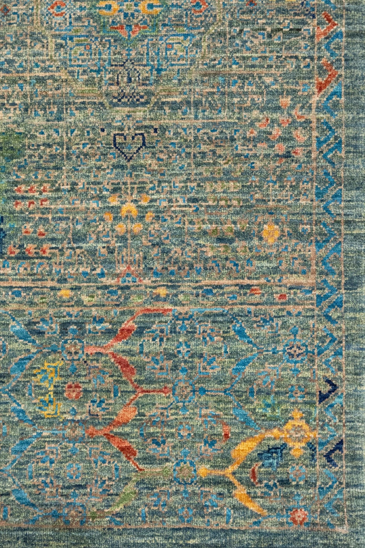 Mamluk Handwoven Transitional Rug, J89231