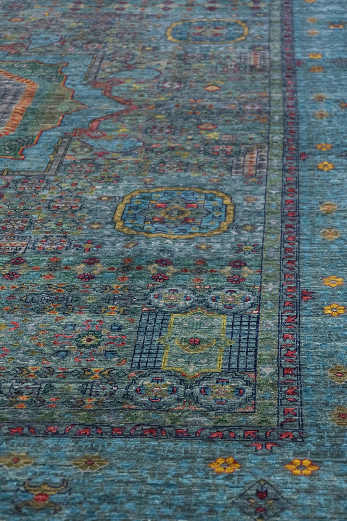 Mamluk Handwoven Transitional Rug, J89232