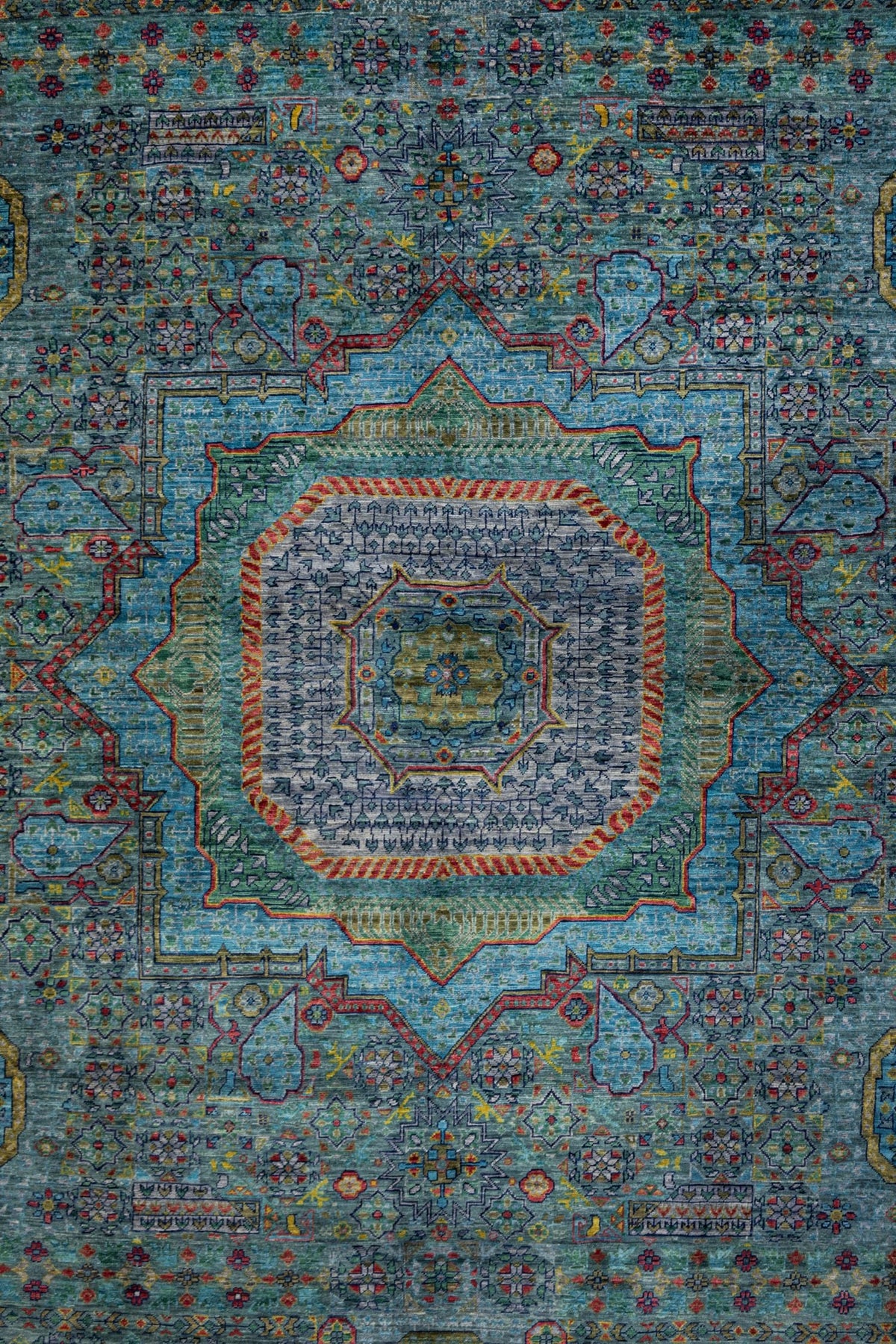 Mamluk Handwoven Transitional Rug, J89232