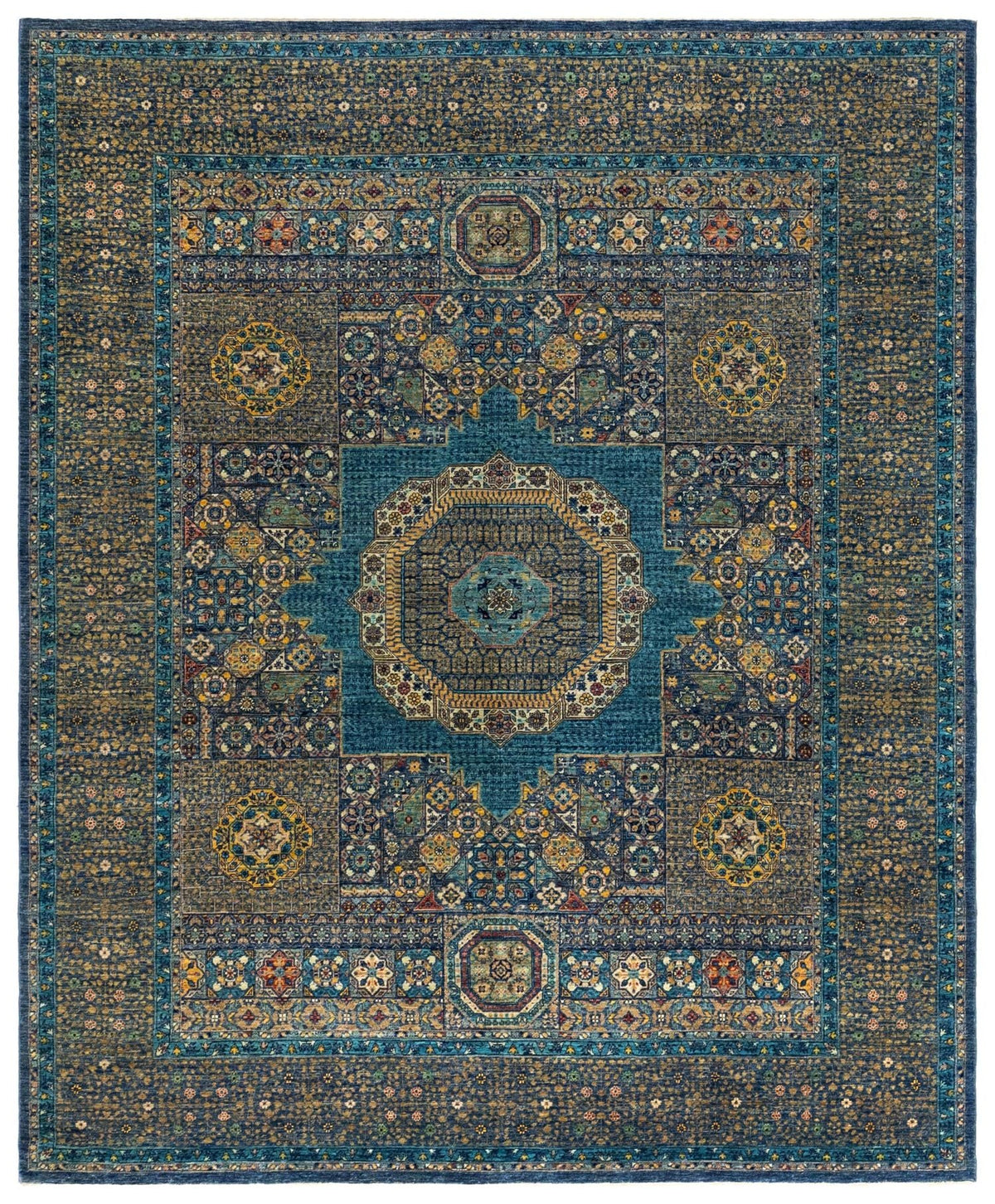 Mamluk Handwoven Transitional Rug