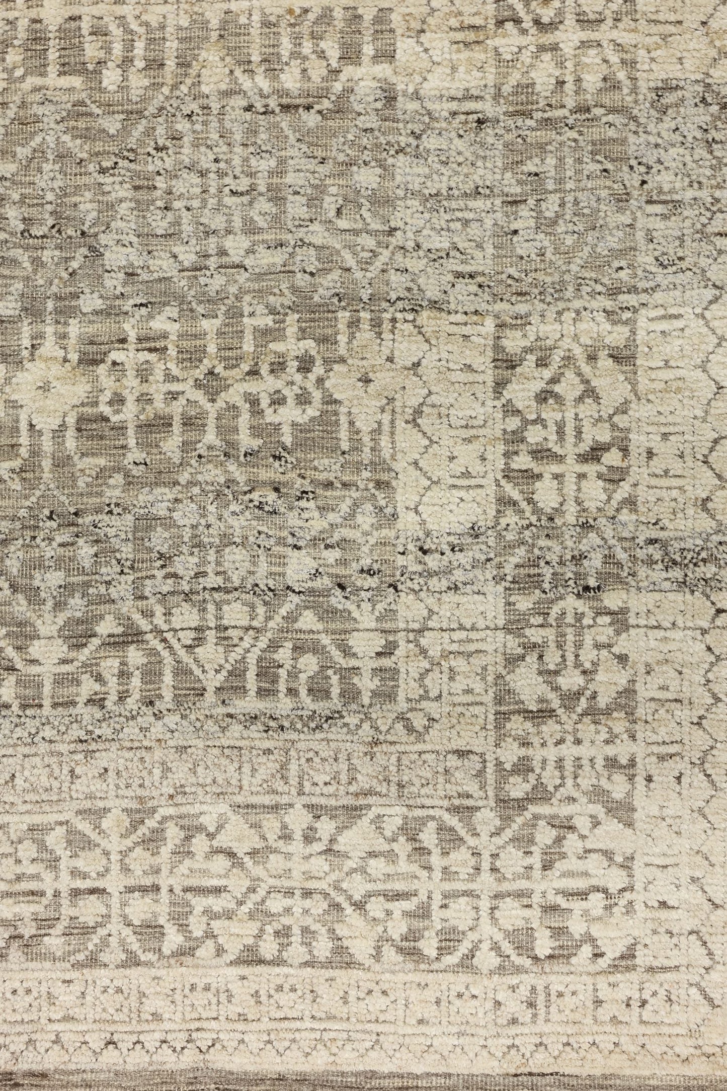 Mamluk High Low Handwoven Transitional Rug, J80818