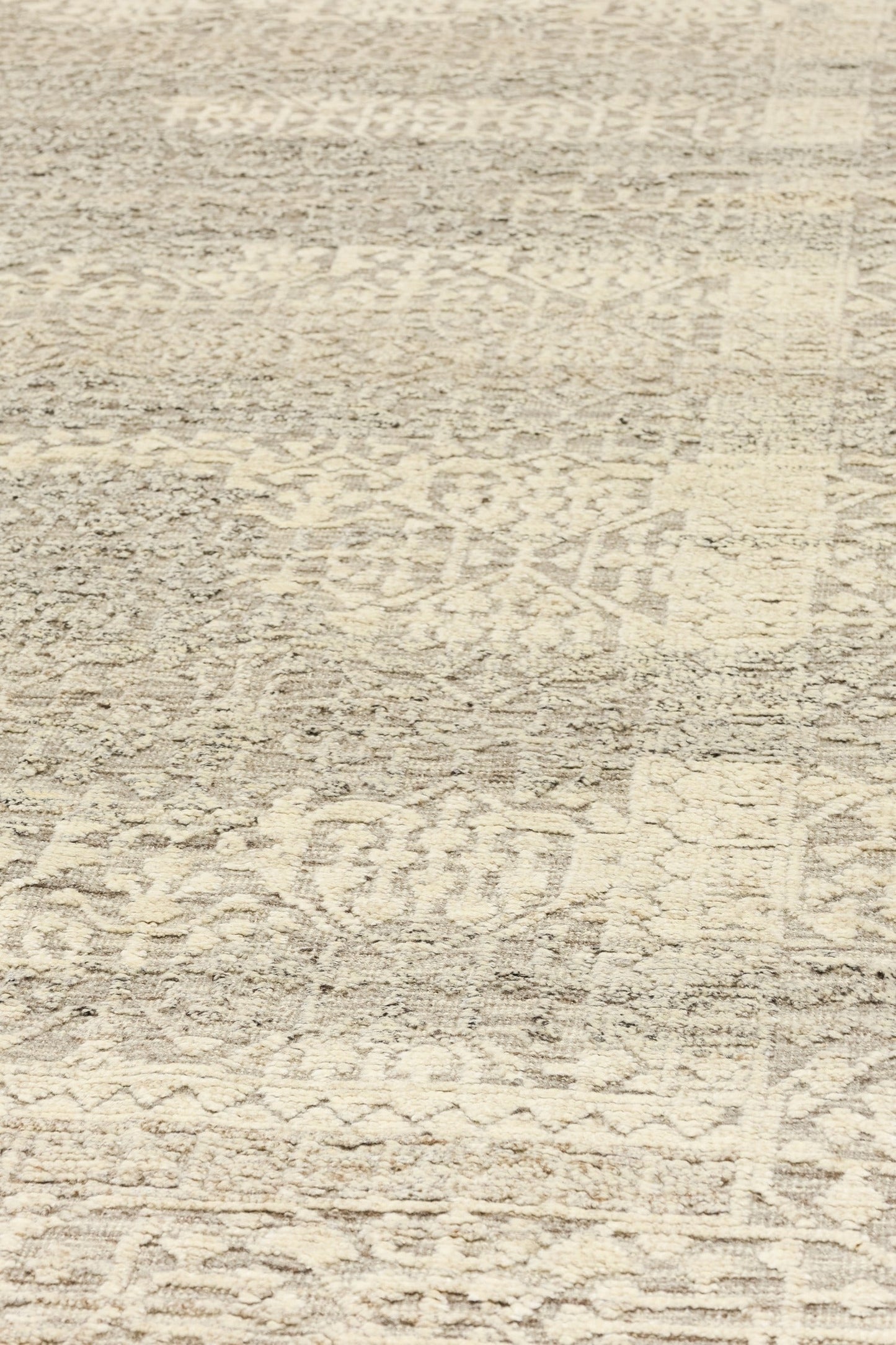 Mamluk High Low Handwoven Transitional Rug, J80826