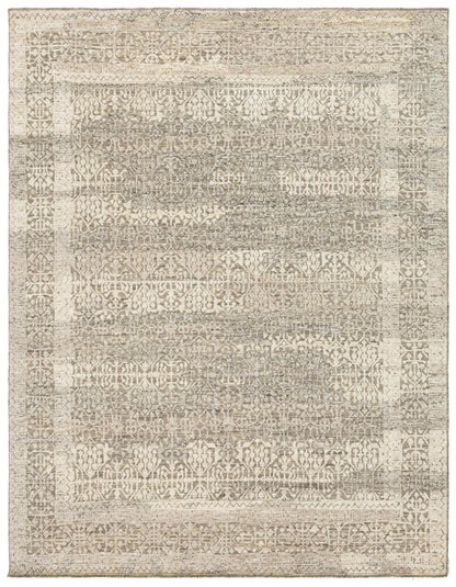Mamluk High Low Handwoven Transitional Rug
