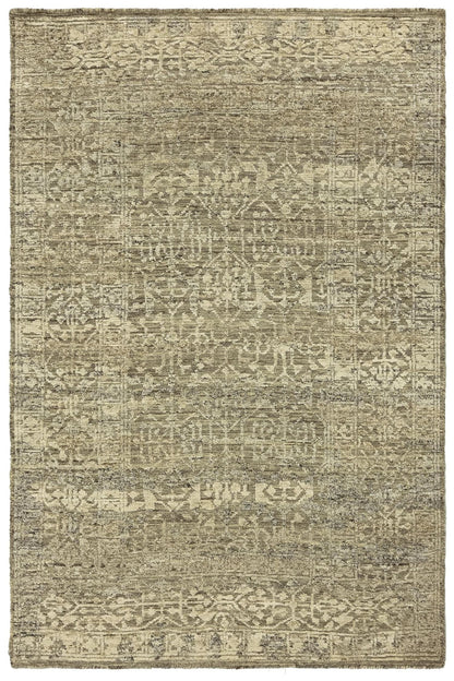 Mamluk High Low Handwoven Transitional Rug