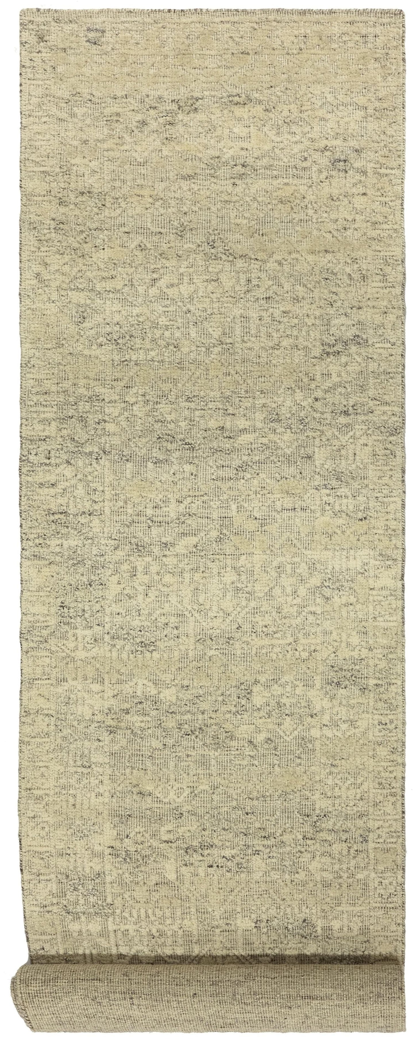 Mamluk High Low Handwoven Transitional Rug