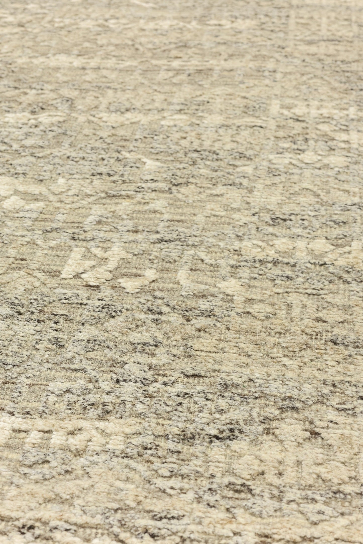 Mamluk High Low Handwoven Transitional Rug, J80889