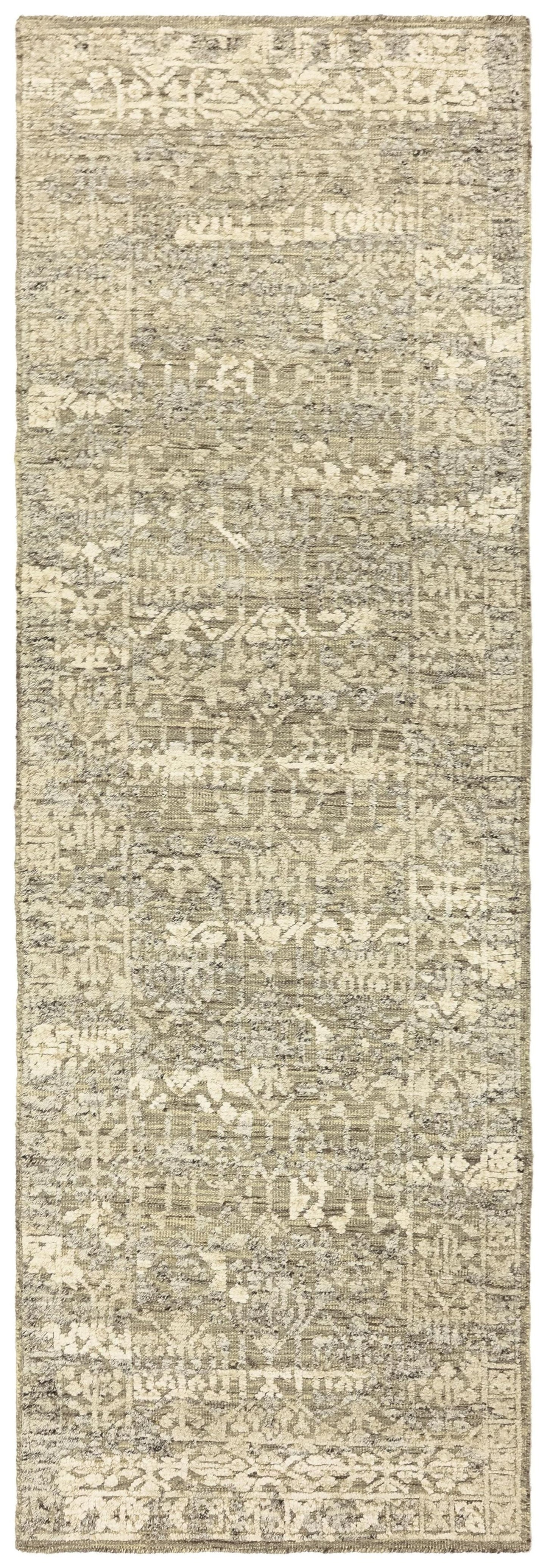 Mamluk High Low Handwoven Transitional Rug