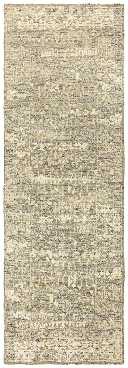 Mamluk High Low Handwoven Transitional Rug
