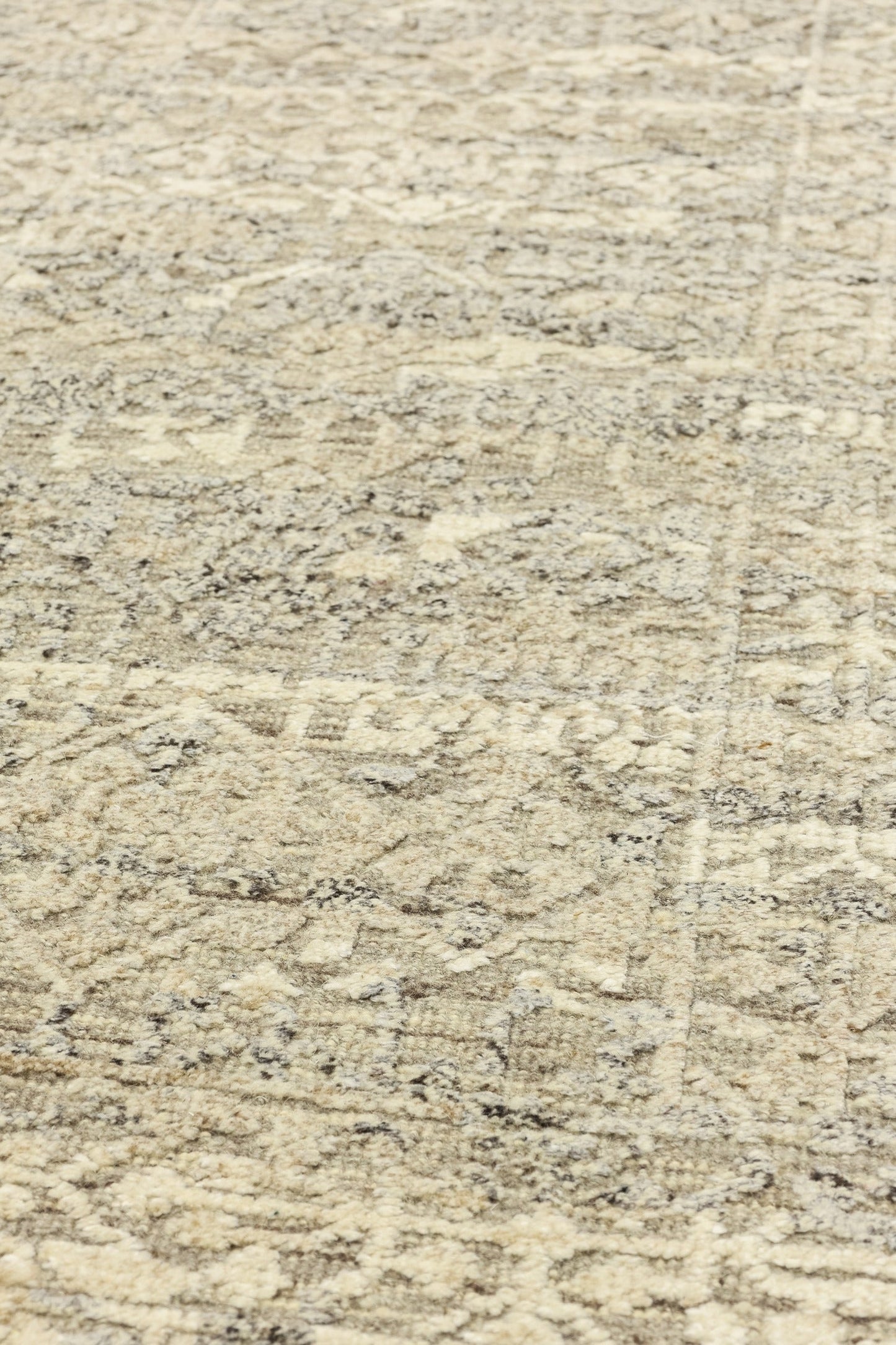 Mamluk High Low Handwoven Transitional Rug, J80891