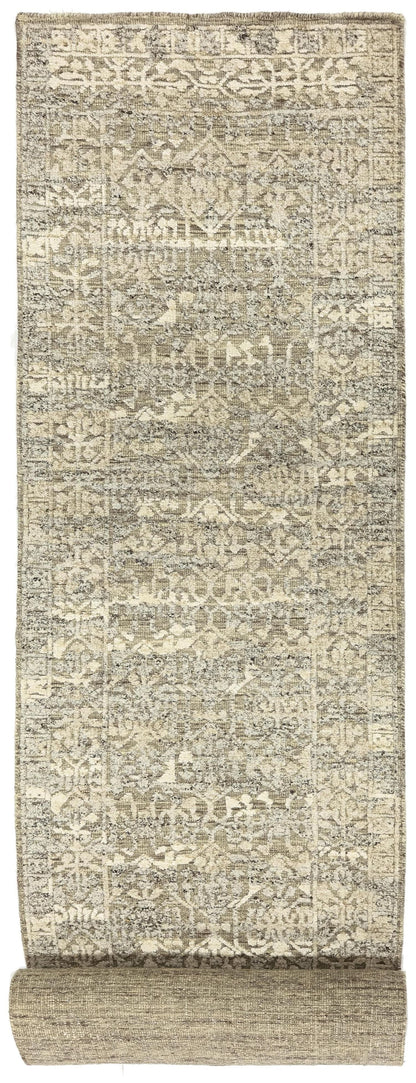 Mamluk High Low Handwoven Transitional Rug