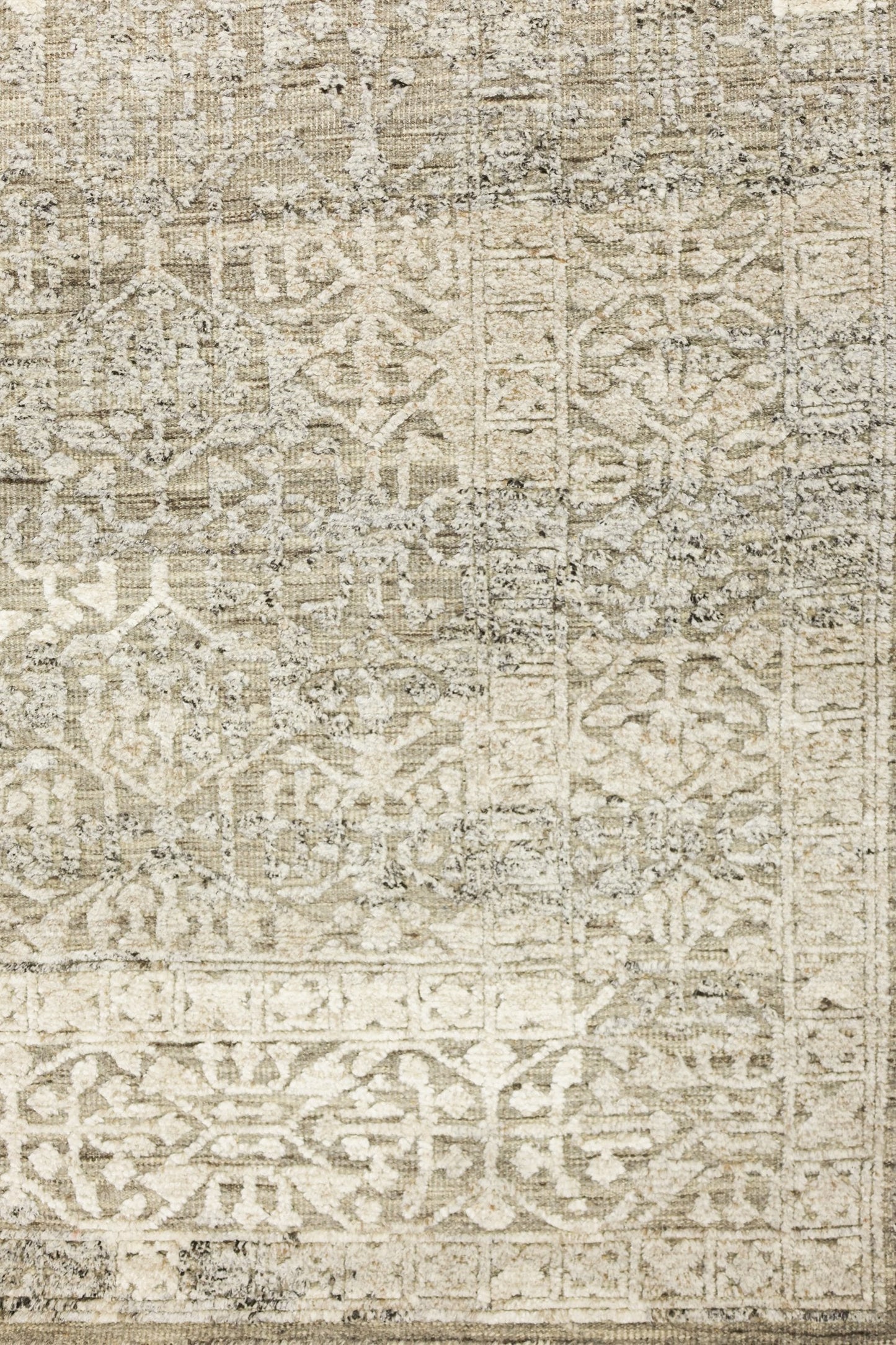 Mamluk High Low Handwoven Transitional Rug, J80904