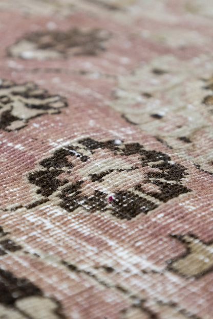 Vintage Mashad Handwoven Transitional Rug, J75804