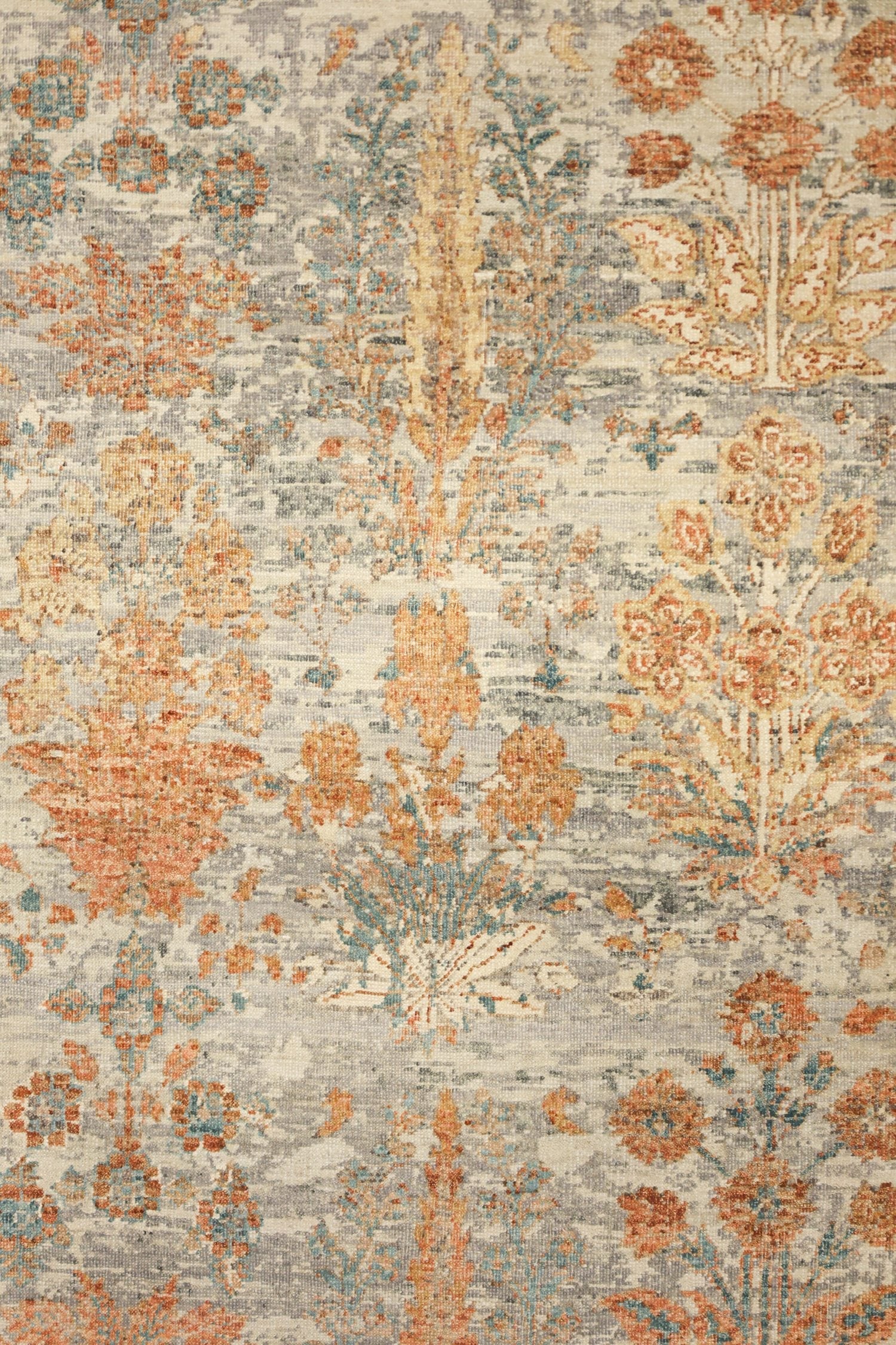 Moghul Shrub Handwoven Transitional Rug, J70302