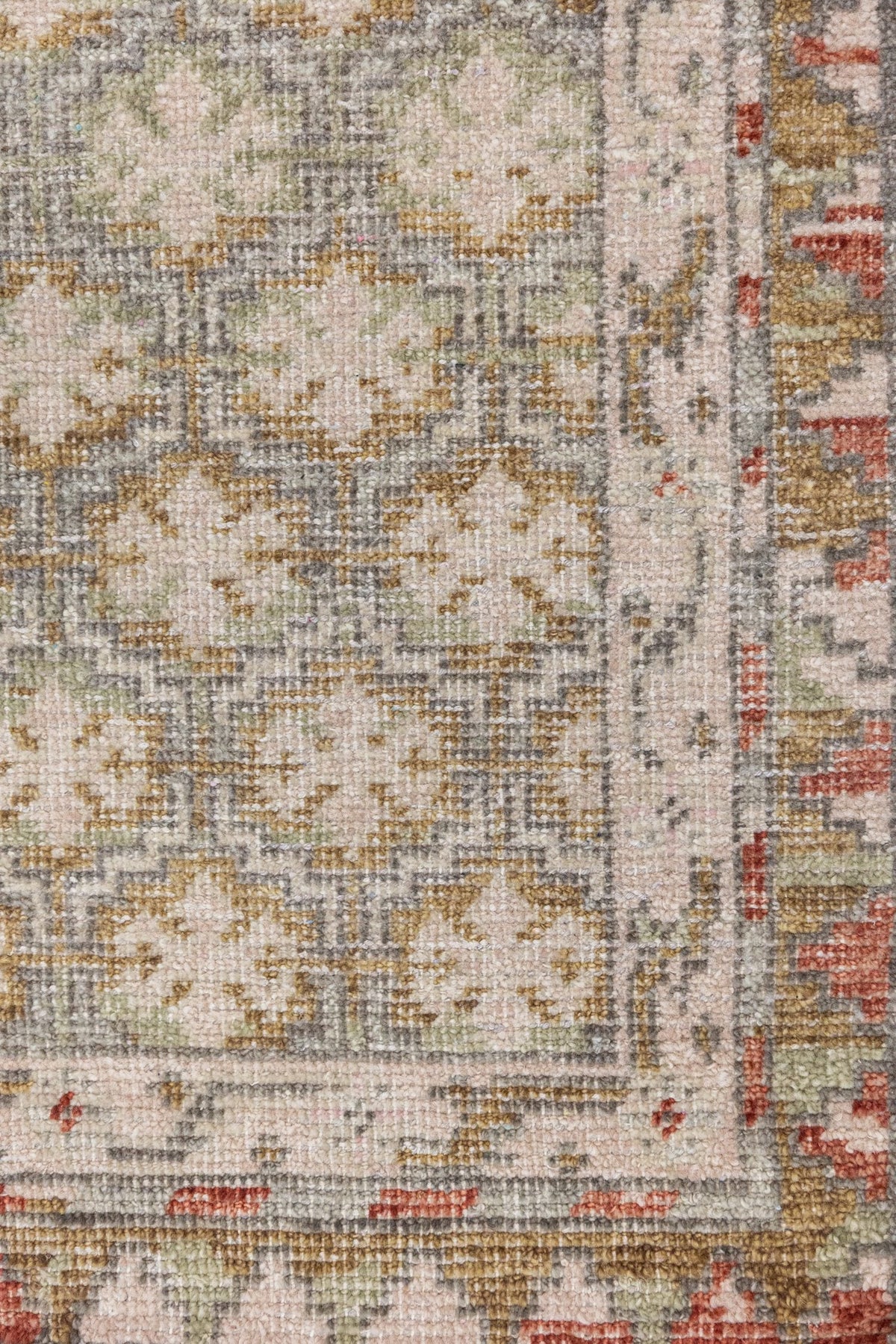 Needlepoint Handwoven Transitional Rug, J87575