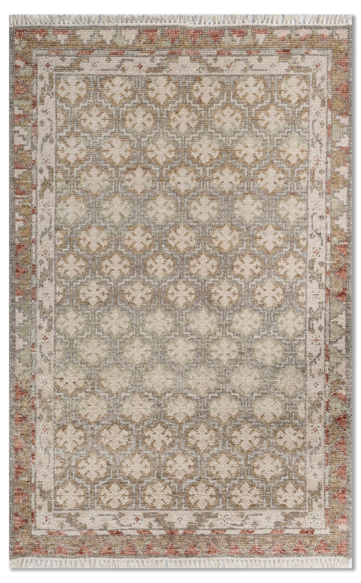 Needlepoint Handwoven Transitional Rug