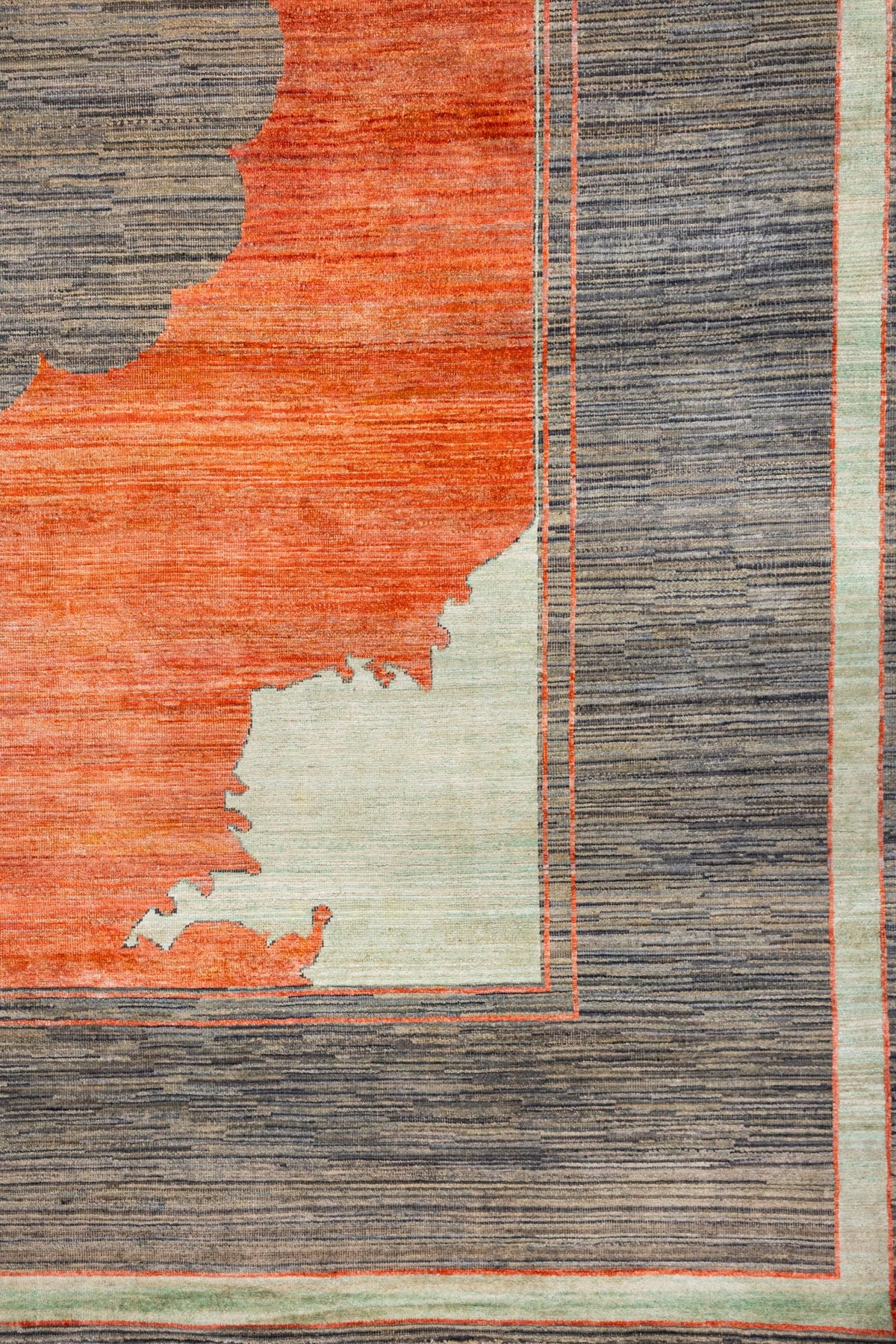 Open Field Handwoven Transitional Rug, J88466