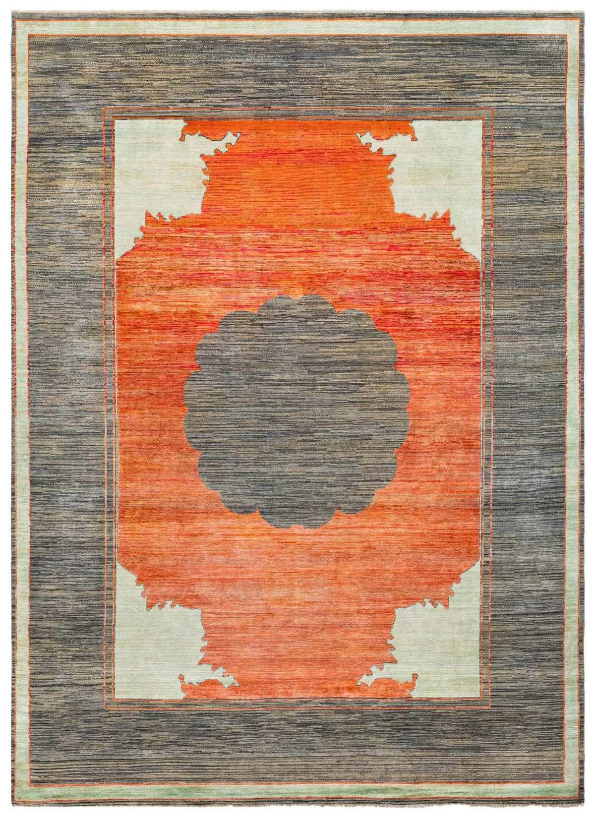 Open Field Handwoven Transitional Rug