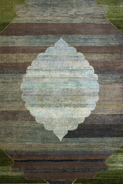 Open Field Handwoven Transitional Rug, J88467