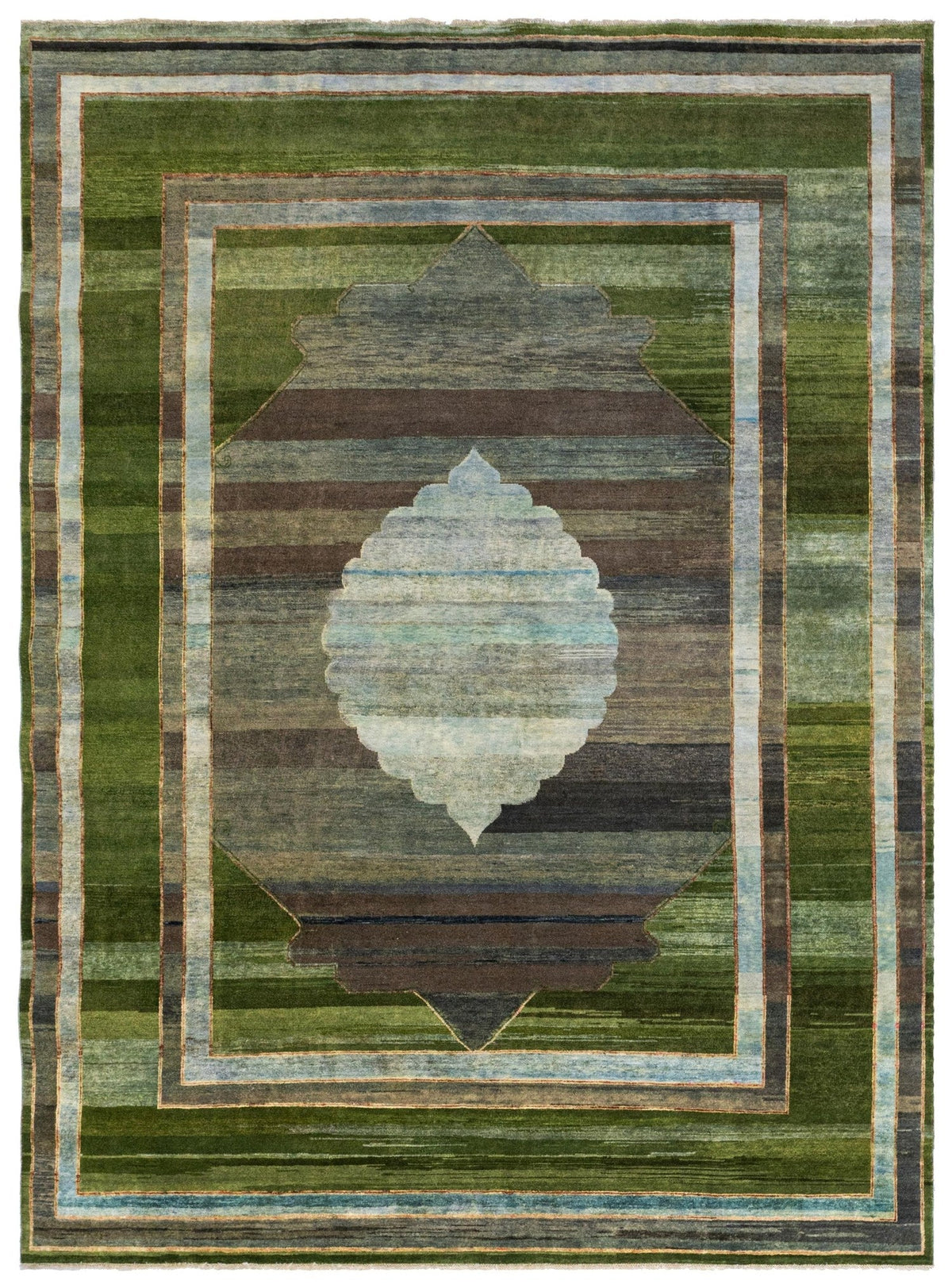 Open Field Handwoven Transitional Rug