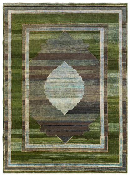 Open Field Handwoven Transitional Rug