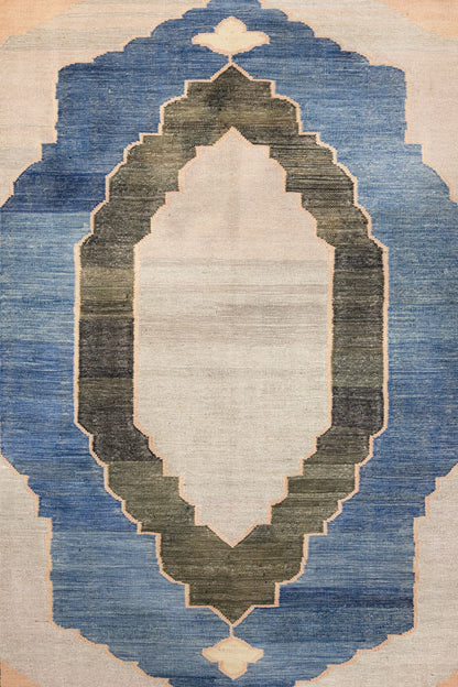 Open Field Handwoven Transitional Rug, J88475