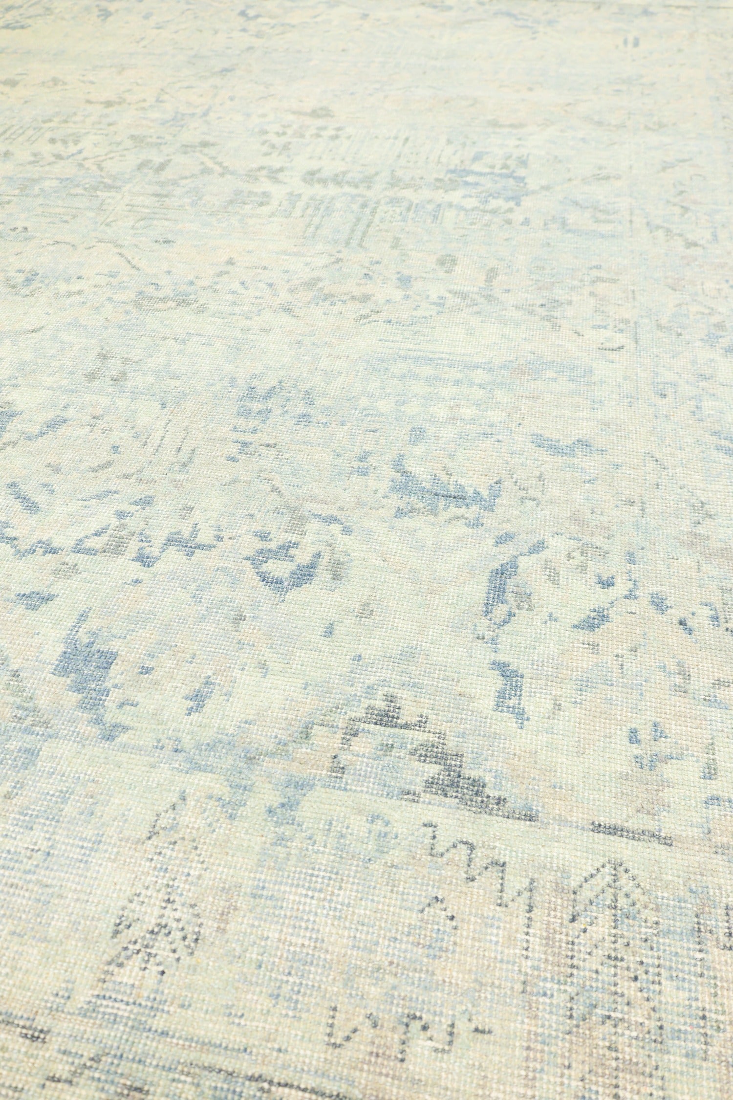 Oushak Handwoven Transitional Rug, J71406