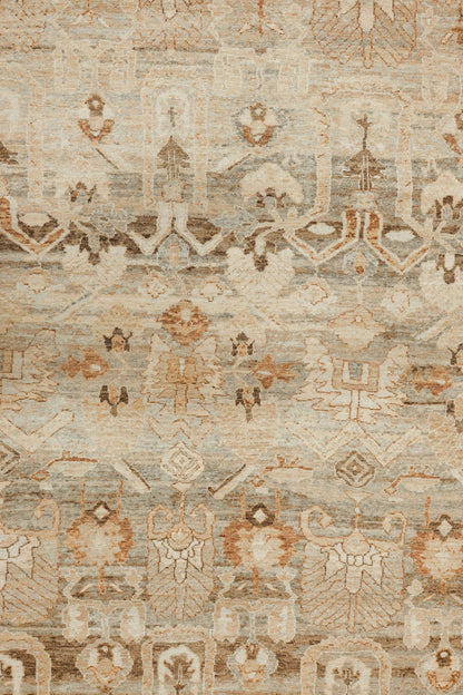 Oushak Handwoven Transitional Rug, J72026