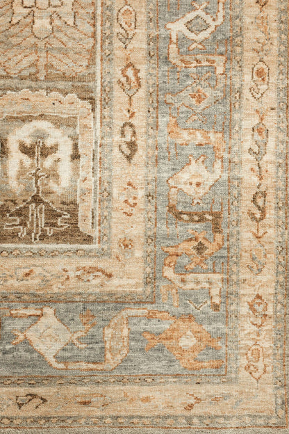 Oushak Handwoven Transitional Rug, J72026