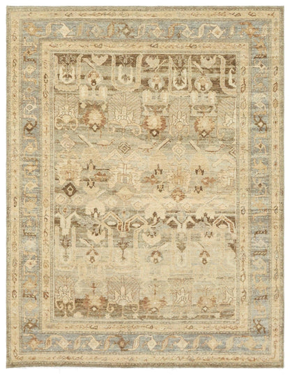 Oushak Handwoven Transitional Rug
