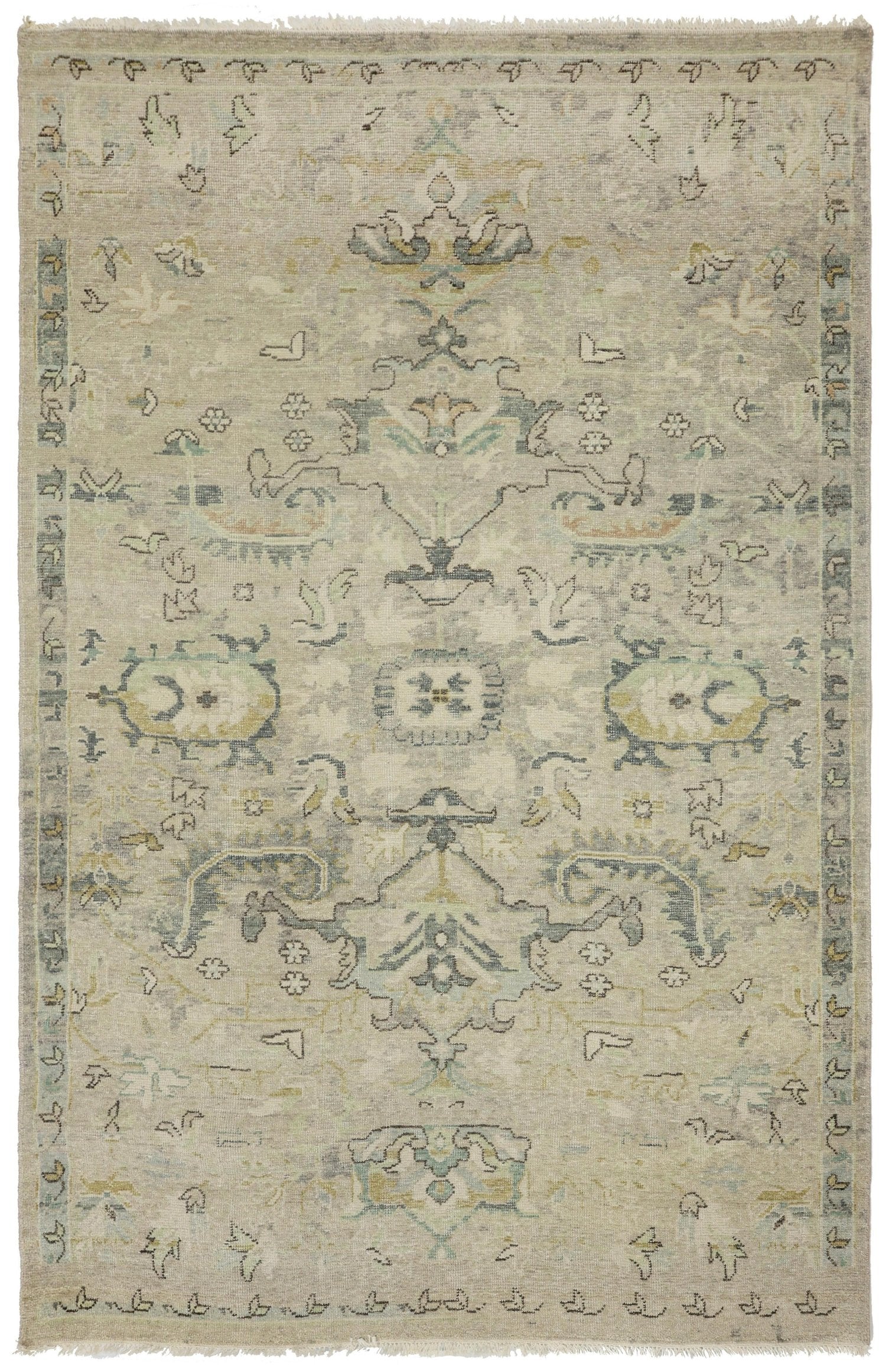 Oushak Handwoven Transitional Rug | Landry & Arcari