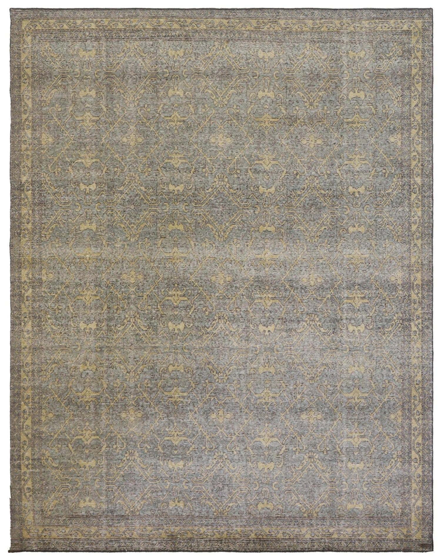 Oushak Handwoven Transitional Rug