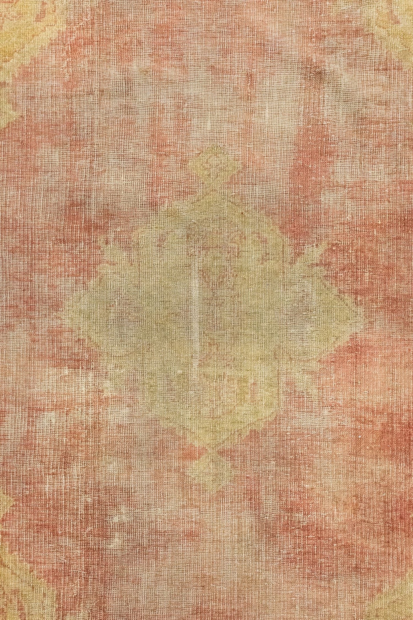 Vintage Oushak Handwoven Transitional Rug, J86140