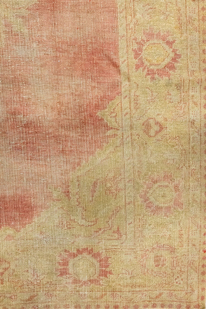 Vintage Oushak Handwoven Transitional Rug, J86140